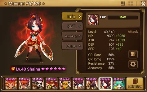 Summoners war first attack crit damage  Damage Resistance Accuracy; 100: 15%: 50%: 15%: 0%: Level Stars HP Atk